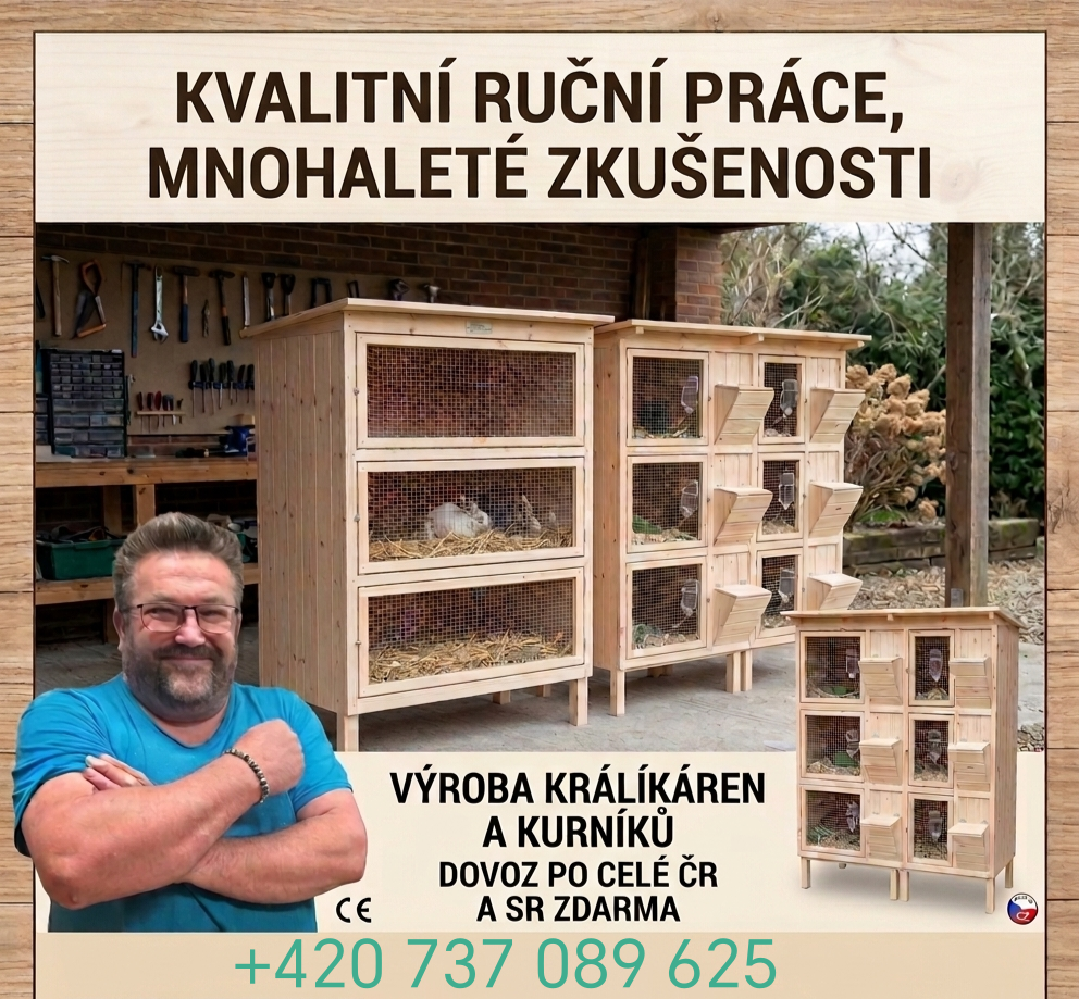 Výroba králíkáren a kurníků